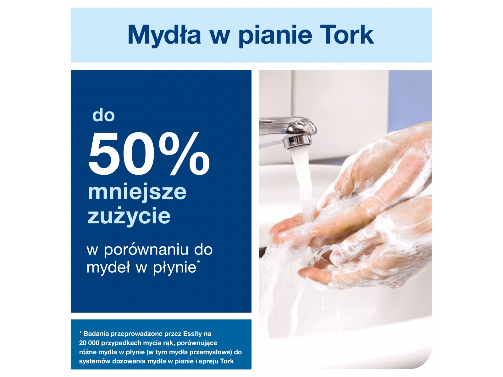 Dozownik pianki S4 TORK 460009 Nierdzewny bezdotykowy do mydła i dezynfekcji